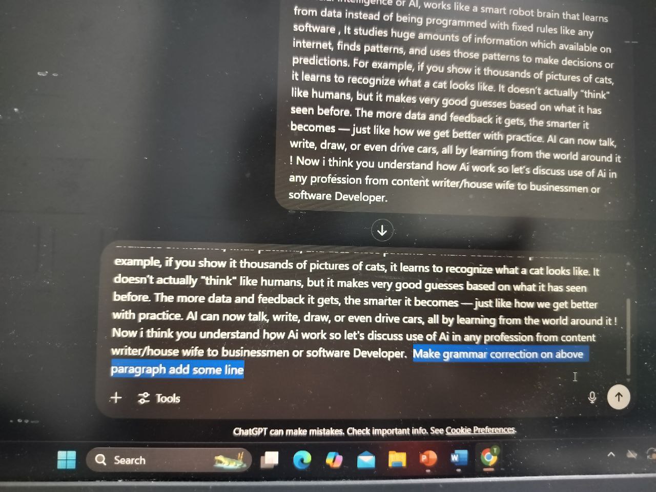 How to use AI to reviews your contents ?